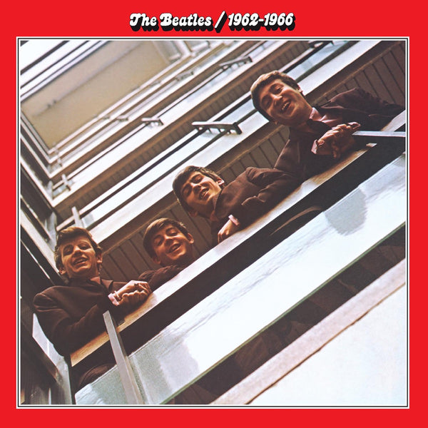 Portada de 1962 - 1966 (Álbum rojo) — The Beatles