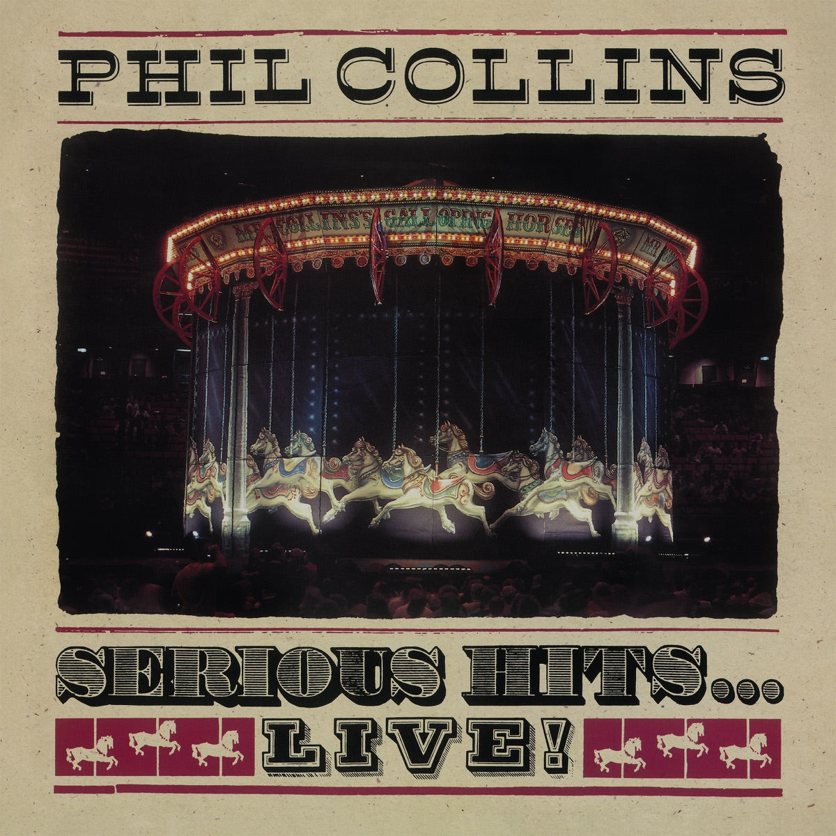 Portada de Serious Hits... Live! — Phil Collins