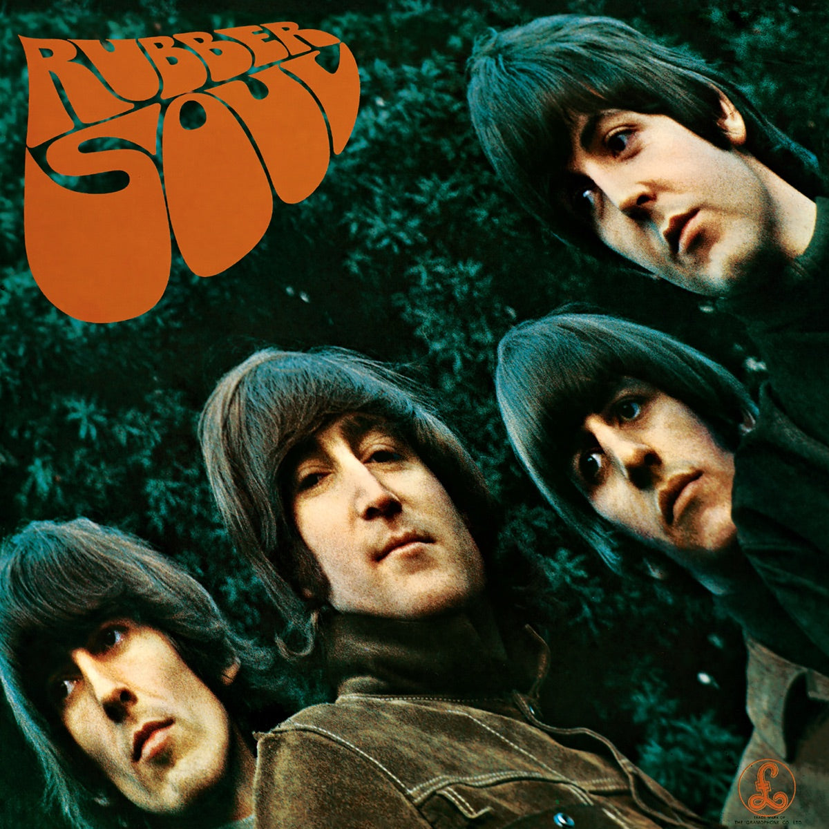 Portada de Rubber Soul — The Beatles