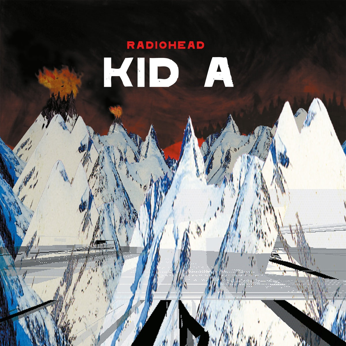 Portada de Kid A — Radiohead