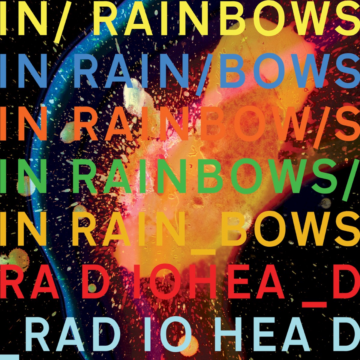 Portada de In Rainbows — Radiohead