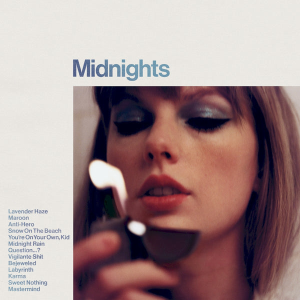 Portada de Midnights — Taylor Swift
