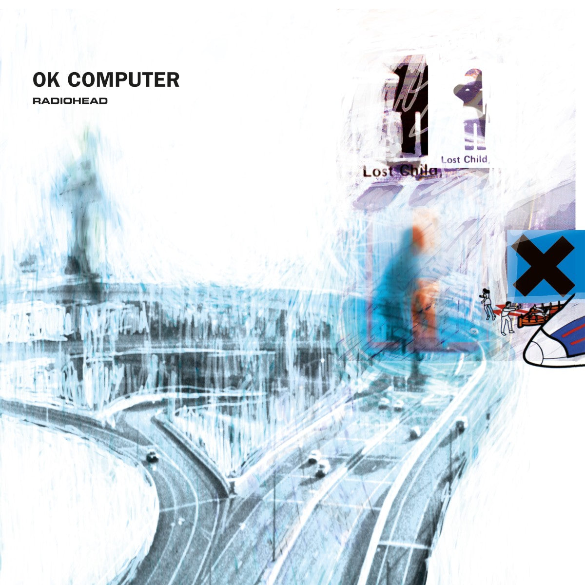 Portada de OK Computer — Radiohead