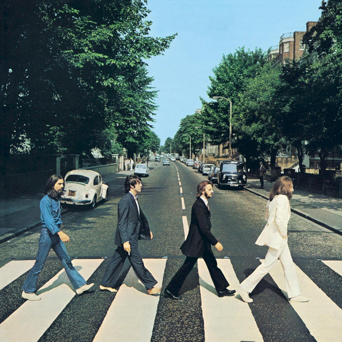 Portada de Abbey Road — The Beatles