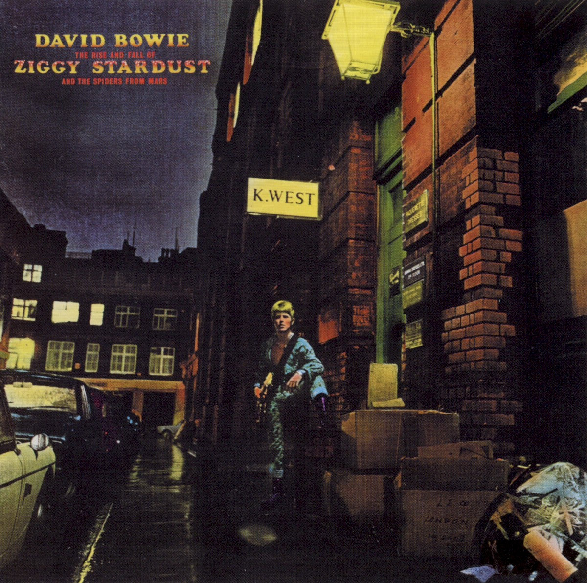 Portada de The Rise and Fall of Ziggy Stardust and the Spiders From Mars — David Bowie