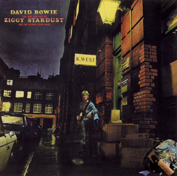 Portada de The Rise and Fall of Ziggy Stardust and the Spiders From Mars — David Bowie