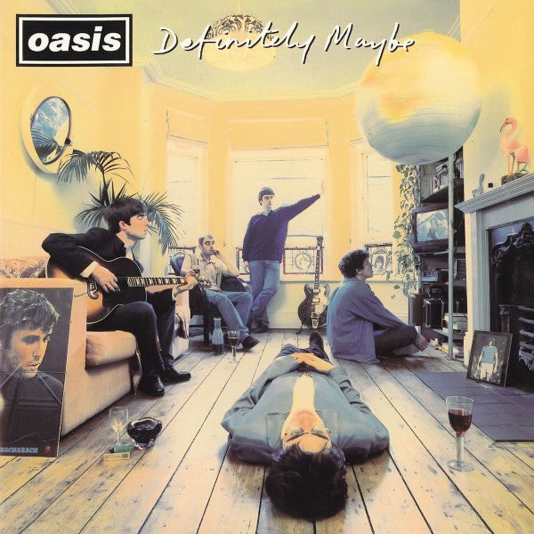 Portada de Definitely Maybe — Oasis