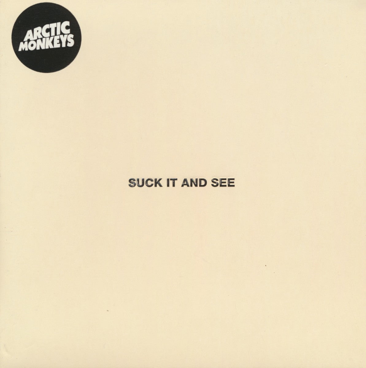 Portada de Suck It and See — Arctic Monkeys