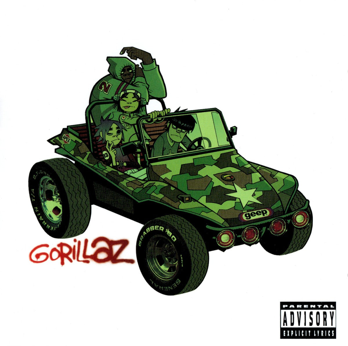 Portada de Gorillaz — Gorillaz