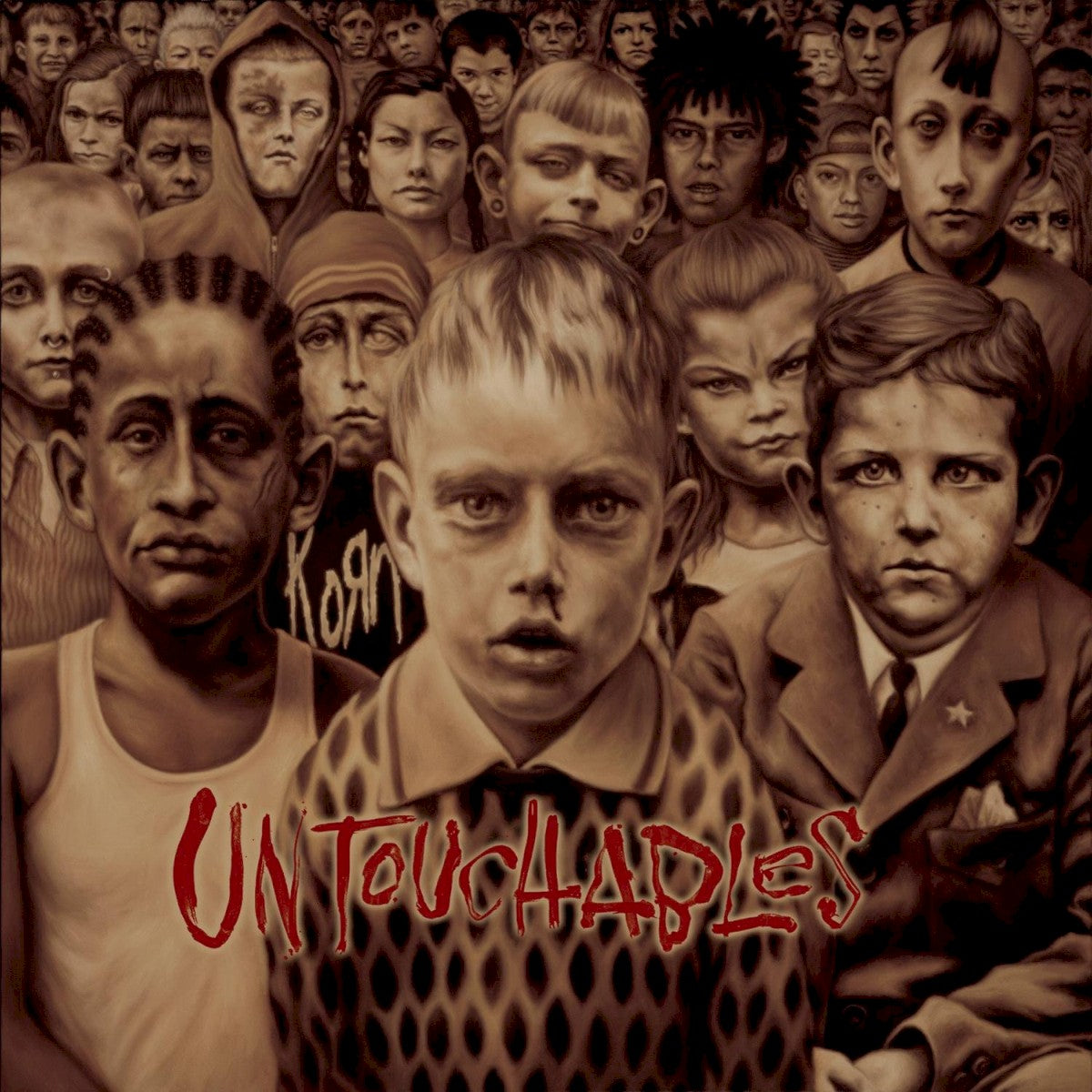 Portada de Untouchables — Korn